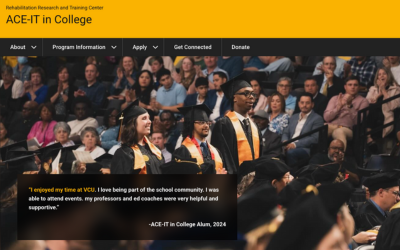 ACE-IT in College website screenshot